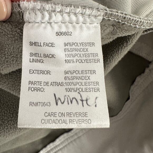 ANDREW MARC Light Gray Hooded Full Zip Zippered Pockets Modern Jacket Small - Picture 5 of 8